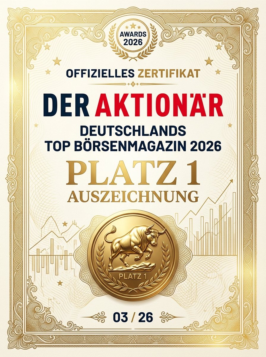 Der Aktionär Auszeichnung 2026